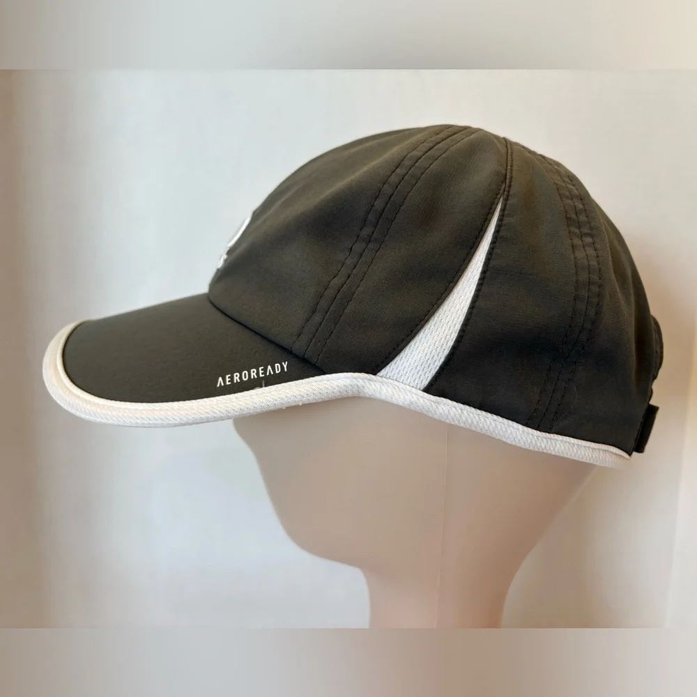 Adidas dark gray aero ready hat cap